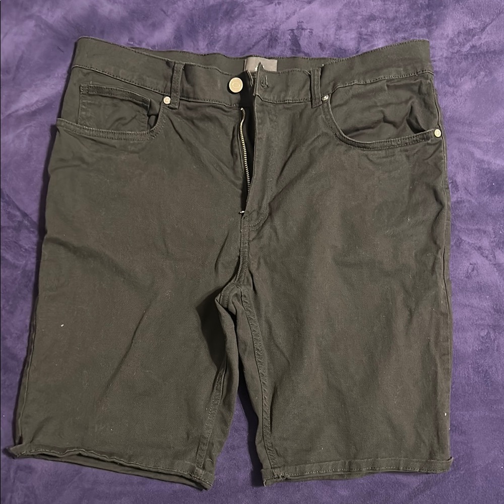 Men's Black Shorts H&M 33